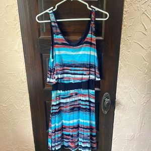 Print summer dress